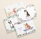 Dog Thank You Cards | Cute Watercolor Dog Note Cards with Envelopes | Golden Retriever, English Bulldog, Boston Terrier | Blank Inside